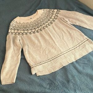 Cozy knit sweater